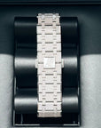 Audemars Piguet Royal Oak 41mm Purple Dial Frosted White Gold 26331BC.GG.1224BC.01 - WATCHXNYC