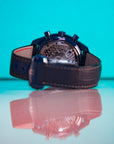 Omega Speedmaster  Moonphase  Blue Dial 44.25 mm  Blue ceramic Strap 304.93.44.52.03.001 - WATCHXNYC