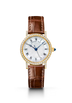 Breguet Classique 8068 White Mother-of-Pearl Dial 18K Yellow Gold Brown Alligator Leather Strap 30 mm 8068BA/52/964 DD00