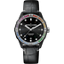 Ulysse Nardin Diver Rainbow 39 mm Black Dial with Diamonds Stainless Steel Leather Strap 8163-182B1LE-2A-RAIN/1A