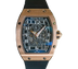 Richard Mille RM67-01 Extra Flat 38.7 mm x 47.52 mm Transparent Dial Rose gold Rubber Strap