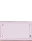HERMES Birkin 25 Epsom Mauve Pale Palladium Hardware - WATCHXNYC