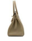 HERMES Birkin 25 Togo Beige Marfa Gold Hardware - WATCHXNYC