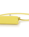 HERMES Mini Kelly 20 Epsom Lime Palladium Hardware - WATCHXNYC