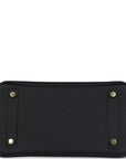 HERMES Birkin 25 Togo Black Gold Hardware - WATCHXNYC