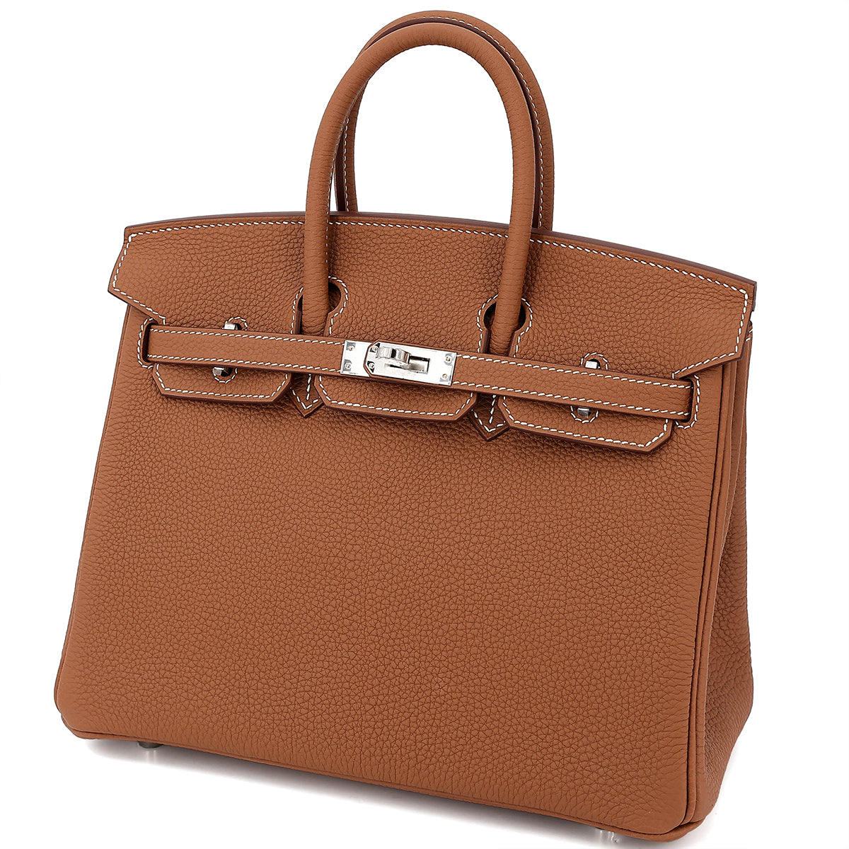 HERMES Birkin 25 Togo Gold Palladium Hardware - WATCHXNYC