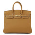HERMES Birkin 25 Togo Natural Sable Gold Hardware