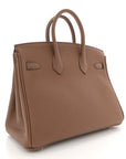 HERMES Birkin 25 Togo Alezan Gold Hardware - WATCHXNYC