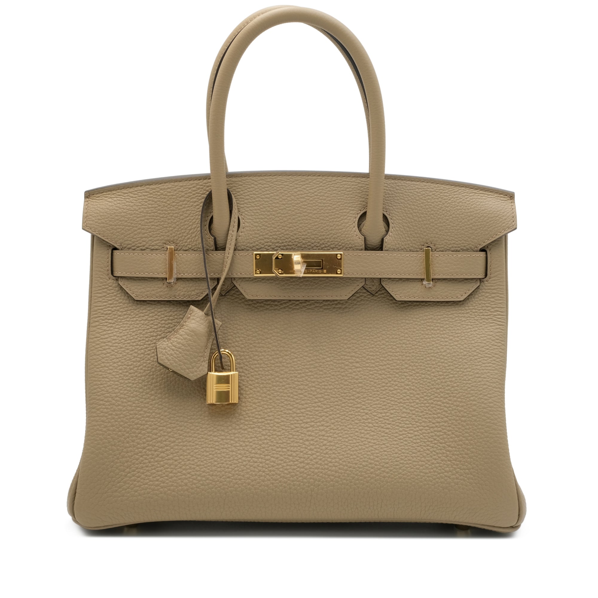 HERMES Birkin 25 Togo Beige Marfa Gold Hardware - WATCHXNYC