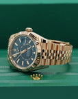 Rolex Sky-Dweller 42 mm Blue-Green Dial 18 kt Everose Gold Oyster 336935-0001 - WATCHXNYC