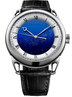 De Bethune DB25 Starry Varius Chronomètre Tourbillon 42 mm Titanium Blue Dial Black Leather Strap DB25VTTIS3