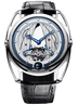 De Bethune DB28 Classic 42.6 mm Titanium Silver Dial Black Leather Strap DB28TIS5C3PN / S