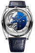 De Bethune DB "Kind of Two" Grande Complication 43.3 mm Titanium Reversible Dial Blue Star & White Dial Blue Leather Strap DBK2TV2