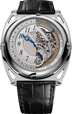 De Bethune DB "Kind of Two" Jumping GMT 43.3 mm Titanium Reversible White & Silver Dial Black Leather Strap DBK2V1