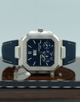 Patek Philippe Cubitus 45mm Sunburst Blue Dial Platinum 5822P-001 - WATCHXNYC