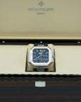 Patek Philippe Cubitus 45mm Sunburst Blue Dial Platinum 5822P-001 - WATCHXNYC