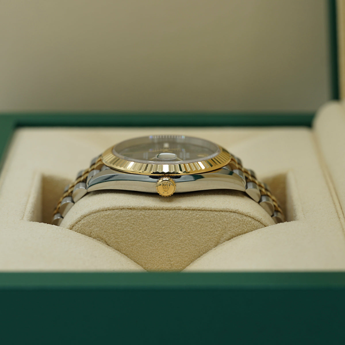 Rolex Datejust 41 mm Wimbledon Dial Oystersteel and 18k Yellow Gold Jubilee Bracelet 126333-0020 - WATCHXNYC