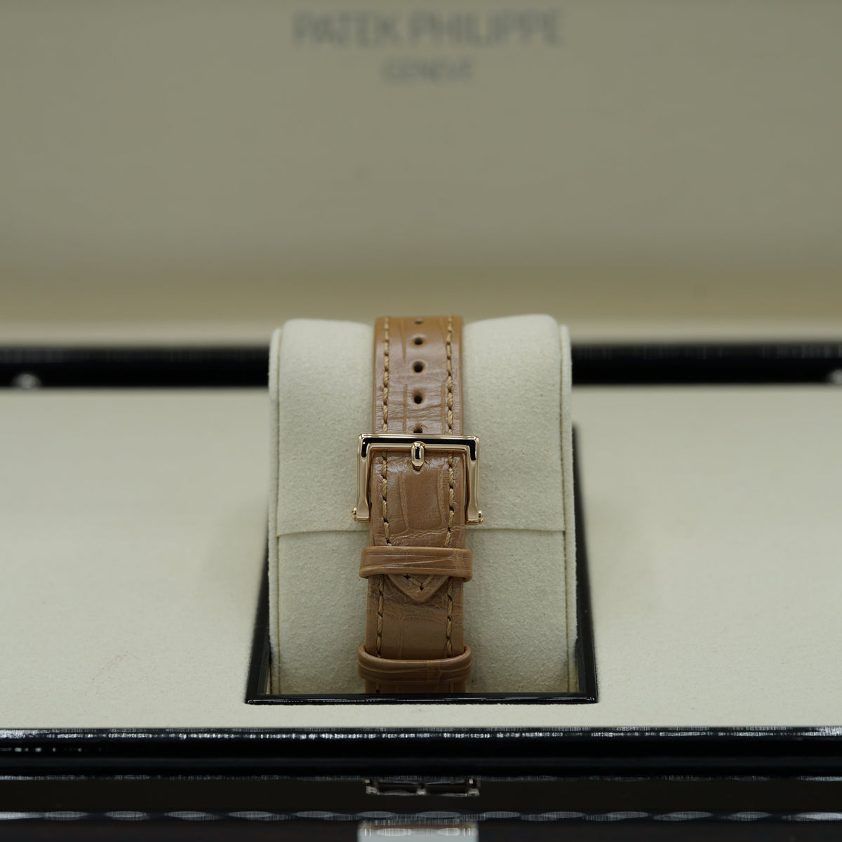 Patek Philippe Calatrava 34.6 mm Silver Dial 18K Rose Gold   Leather Strap 7200R-001 - WATCHXNYC