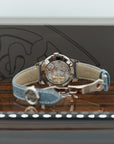 Patek Philippe Complications 40 mm Blue Dial 18K White Gold   Leather Strap 5330G-001 - WATCHXNYC
