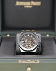 Audemars Piguet Royal Oak Selfwinding Chronograph 41 mm Black  Dial Ceramic Bracelet 26240CE.OO.1225CE.02 - WATCHXNYC