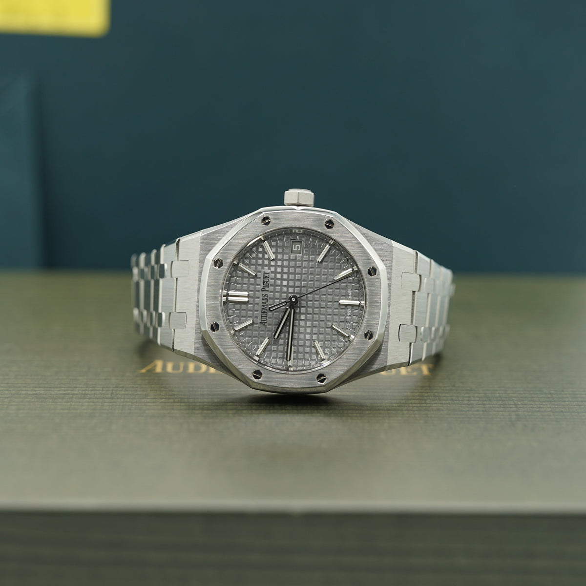 Audemars Piguet Royal Oak 41mm Slate Grey Dial Stainless Steel 15500ST.OO.1220ST.02 - WATCHXNYC