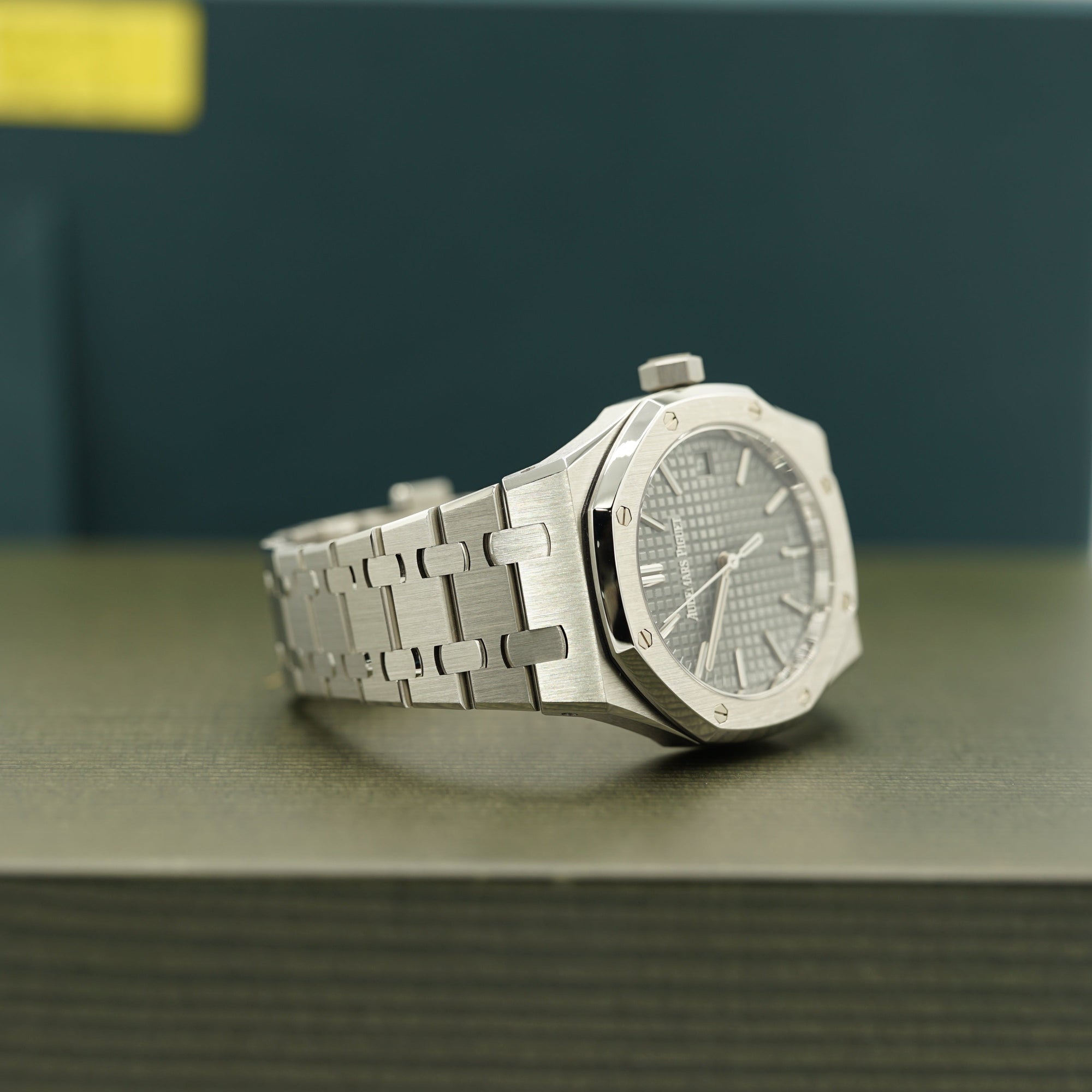 Audemars Piguet Royal Oak 41mm Slate Grey Dial Stainless Steel 15500ST.OO.1220ST.02 - WATCHXNYC