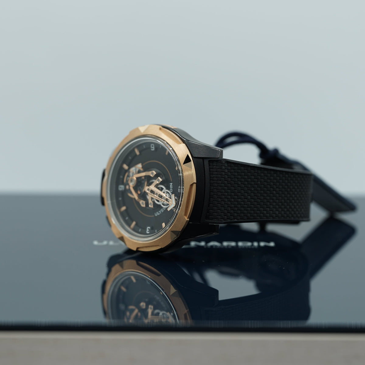 Ulysse Nardin Freak ONE 44 mm Black Dial Titanium Rubber Strap 2405-500-2A/3D - WATCHXNYC