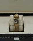 Patek Philippe Complications Travel Time Textured Gray Dial White Gold Case   Beige Strap 41mm 5326G-001 - WATCHXNYC