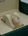 Rolex Oyster 28 mm Diamond-Paved Dial 18k Yellow Gold President Bracelet 279138rbr-0029 - WATCHXNYC