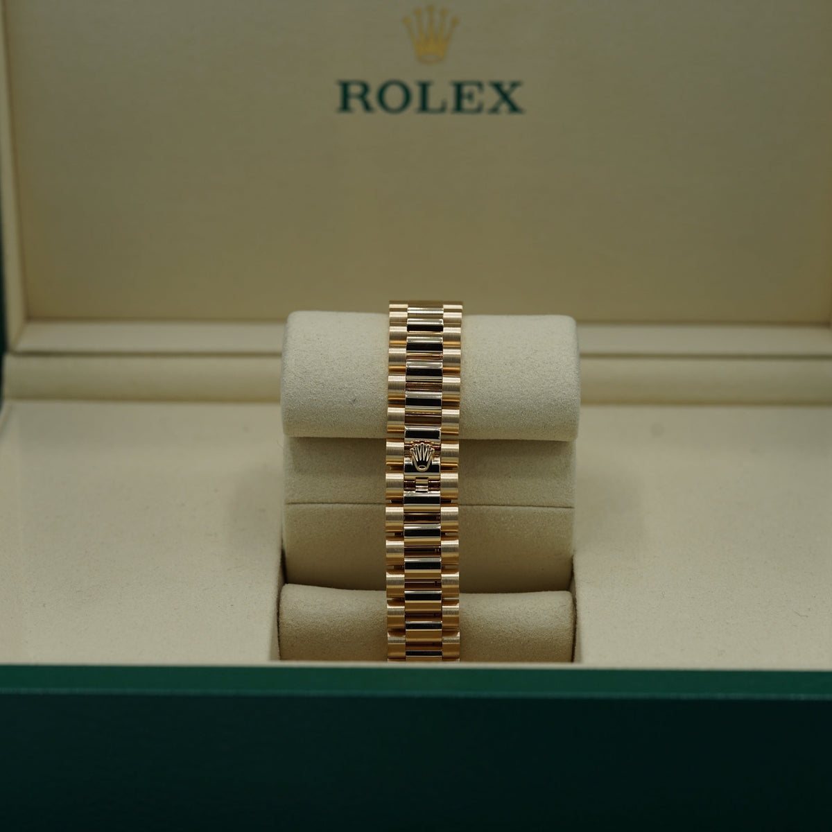 Rolex Oyster 28 mm Diamond-Paved Dial 18k Yellow Gold President Bracelet 279138rbr-0029 - WATCHXNYC
