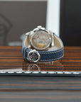 Patek Philippe 5230P-001 World Time 38.5mm Blue Dial Platinum - WATCHXNYC