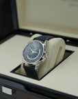 Patek Philippe 5230P-001 World Time 38.5mm Blue Dial Platinum - WATCHXNYC