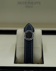 Patek Philippe 5230P-001 World Time 38.5mm Blue Dial Platinum - WATCHXNYC