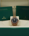 Rolex GMT-Master II 40 mm Black Dial 18 kt Everose Gold Oyster Bracelet 126715chnr-0001 - WATCHXNYC