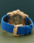 Audemars Piguet Code 11.59 41mm Lacquered Blue Dial Rose Gold Blue Strap 26393OR.OO.A027KB.01 - WATCHXNYC