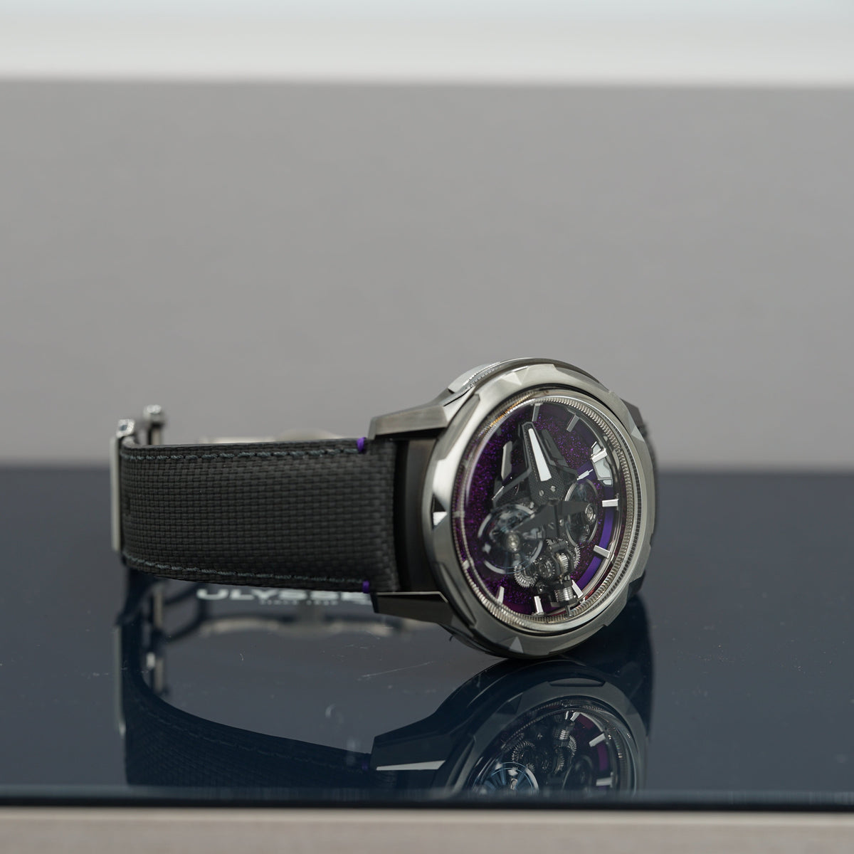 Ulysse Nardin Freak S WOS Centenary Exclusive 45 mm Crystalium Purple Dial Textured Rubber Strap 2513-500LE-7A-WOS/3A - WATCHXNYC
