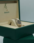 Rolex Datejust 31mm Dark Grey Set With Diamonds Dial Oystersteel and 18k Yellow Gold Jubilee Bracelet 278273-0022 - WATCHXNYC