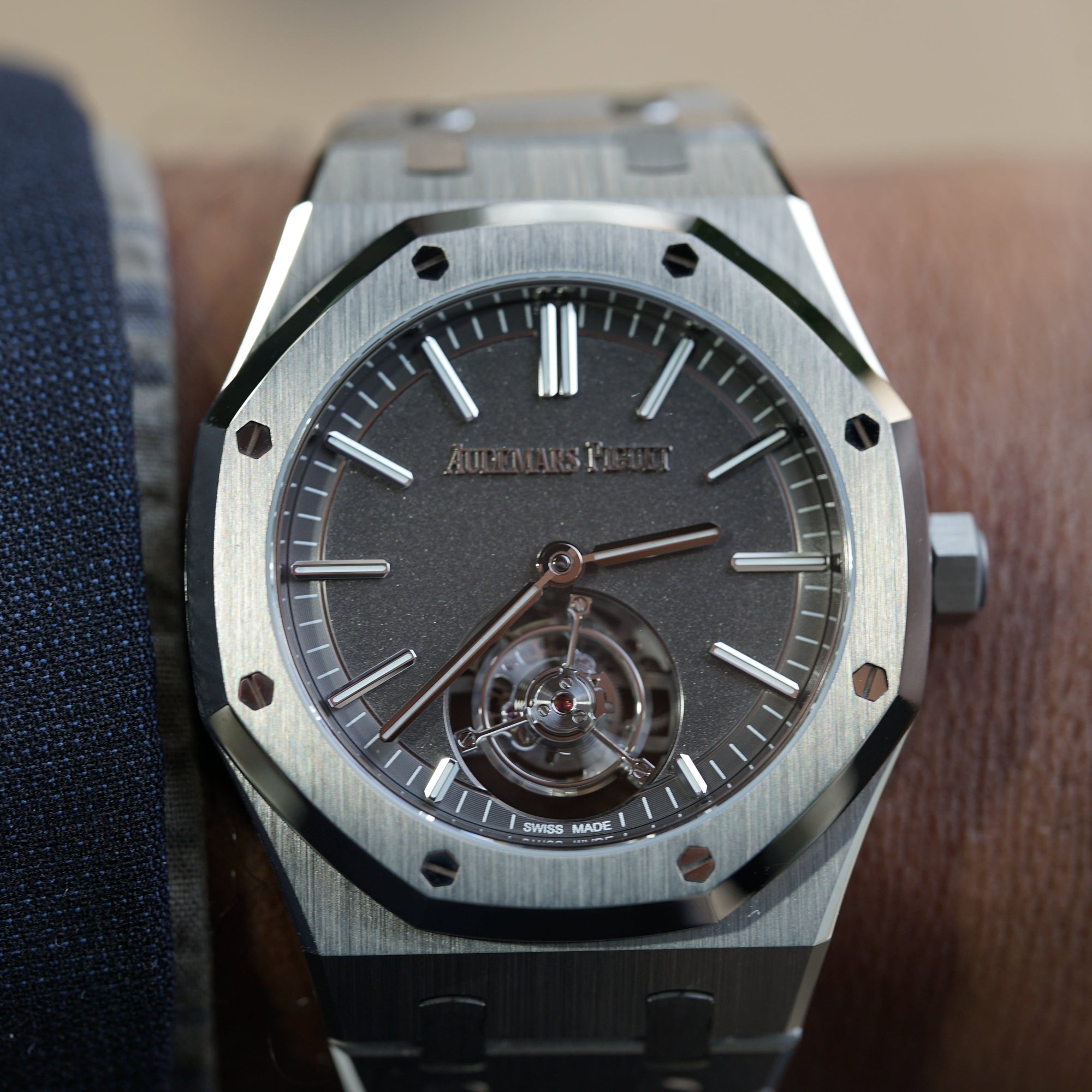 Audemars Piguet Royal Oak 41mm Slate Grey Dial Titanium 26530TI.OO.1220TI.01 - WATCHXNYC