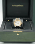 Audemars Piguet Royal Oak 37mm Silver Dial Stainless Steel & Pink Gold 15450SR.OO.1256SR.01 - WATCHXNYC