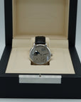 A. Lange & Sohne GRAND LANGE 1 MOON PHASE 41 mm Silver Dial Platinum   Leather Strap 139.025 / LSLS1392AA - WATCHXNYC