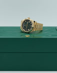 Rolex Day-Date 40 mm Green Ombré Dial 18k Yellow Gold President Bracelet 228238-0069 - WATCHXNYC