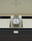 Patek Philippe Nautilus Silver Dial Stainless Steel & Diamond Case/Bracelet 35.2mm 7118-1200A-010 - WATCHXNYC