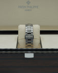 Patek Philippe Nautilus Silver Dial Stainless Steel & Diamond Case/Bracelet 35.2mm 7118-1200A-010 - WATCHXNYC