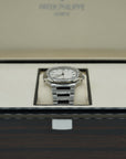 Patek Philippe Nautilus Silver Dial Stainless Steel & Diamond Case/Bracelet 35.2mm 7118-1200A-010 - WATCHXNYC