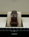Patek Philippe Gondolo Serata Brown Flora Motif Dial Rose Gold Case   Brown Strap 40.85mm 4962-200R-001 - WATCHXNYC