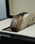 Patek Philippe Gondolo Serata Brown Flora Motif Dial Rose Gold Case   Brown Strap 40.85mm 4962-200R-001 - WATCHXNYC
