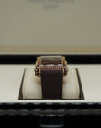 Patek Philippe Gondolo Serata Brown Flora Motif Dial Rose Gold Case   Brown Strap 40.85mm 4962-200R-001 - WATCHXNYC