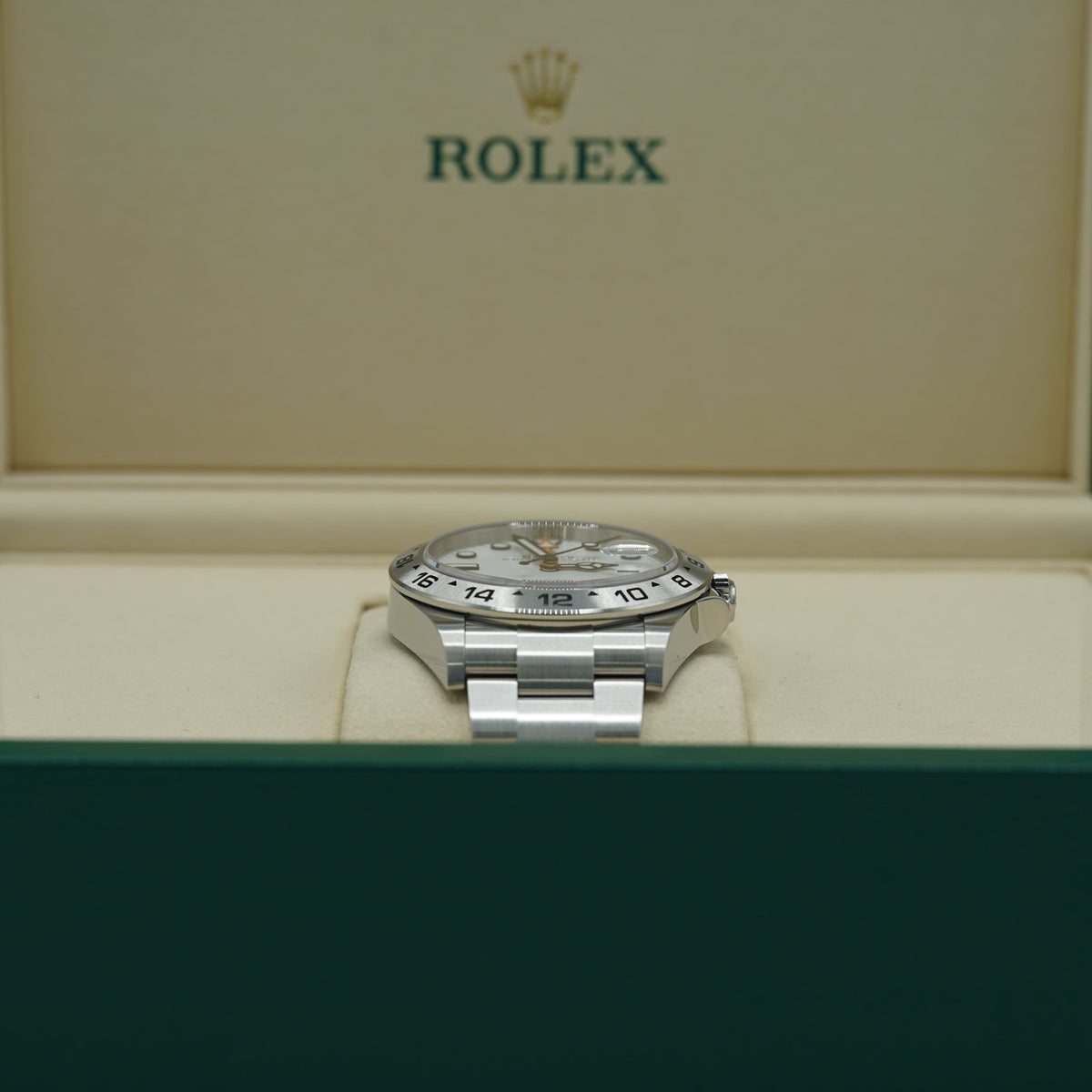 Rolex Explorer II Polar 42 mm White Dial Oystersteel Oyster Bracelet 226570-0001 - WATCHXNYC