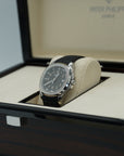 Patek Philippe Aquanaut Luce Black Dial Steel & Diamond Case/Rubber Strap 38.8mm 5267/200A - WATCHXNYC