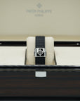 Patek Philippe Aquanaut Luce Black Dial Steel & Diamond Case/Rubber Strap 38.8mm 5267/200A - WATCHXNYC